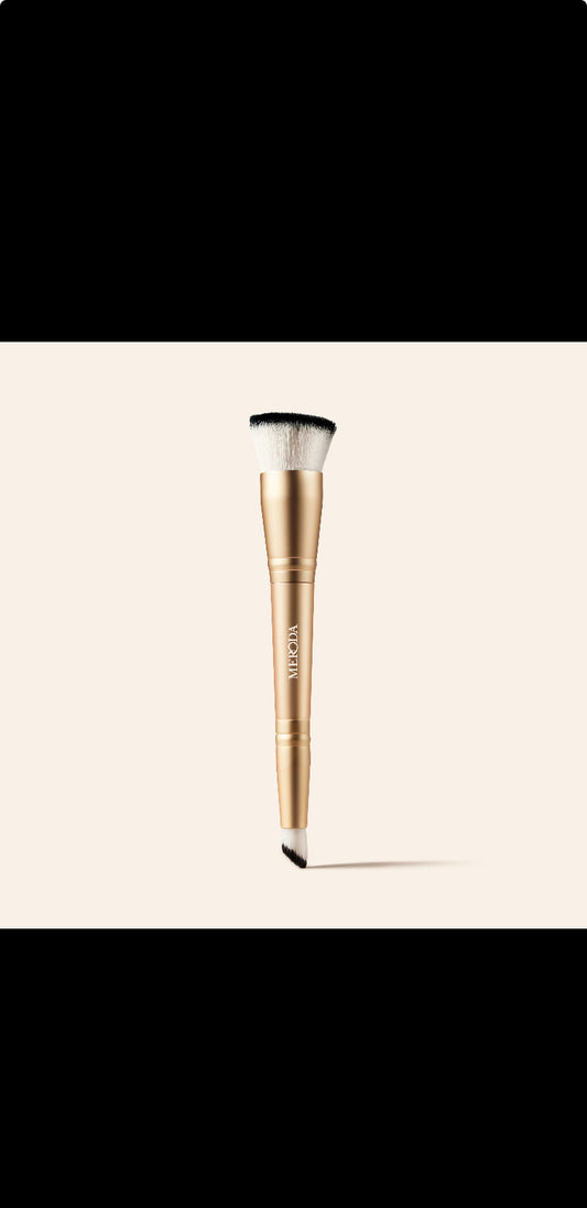 All-in-One Dual-Head Makeup Brush – Foundation, Blush, Eyeshadow